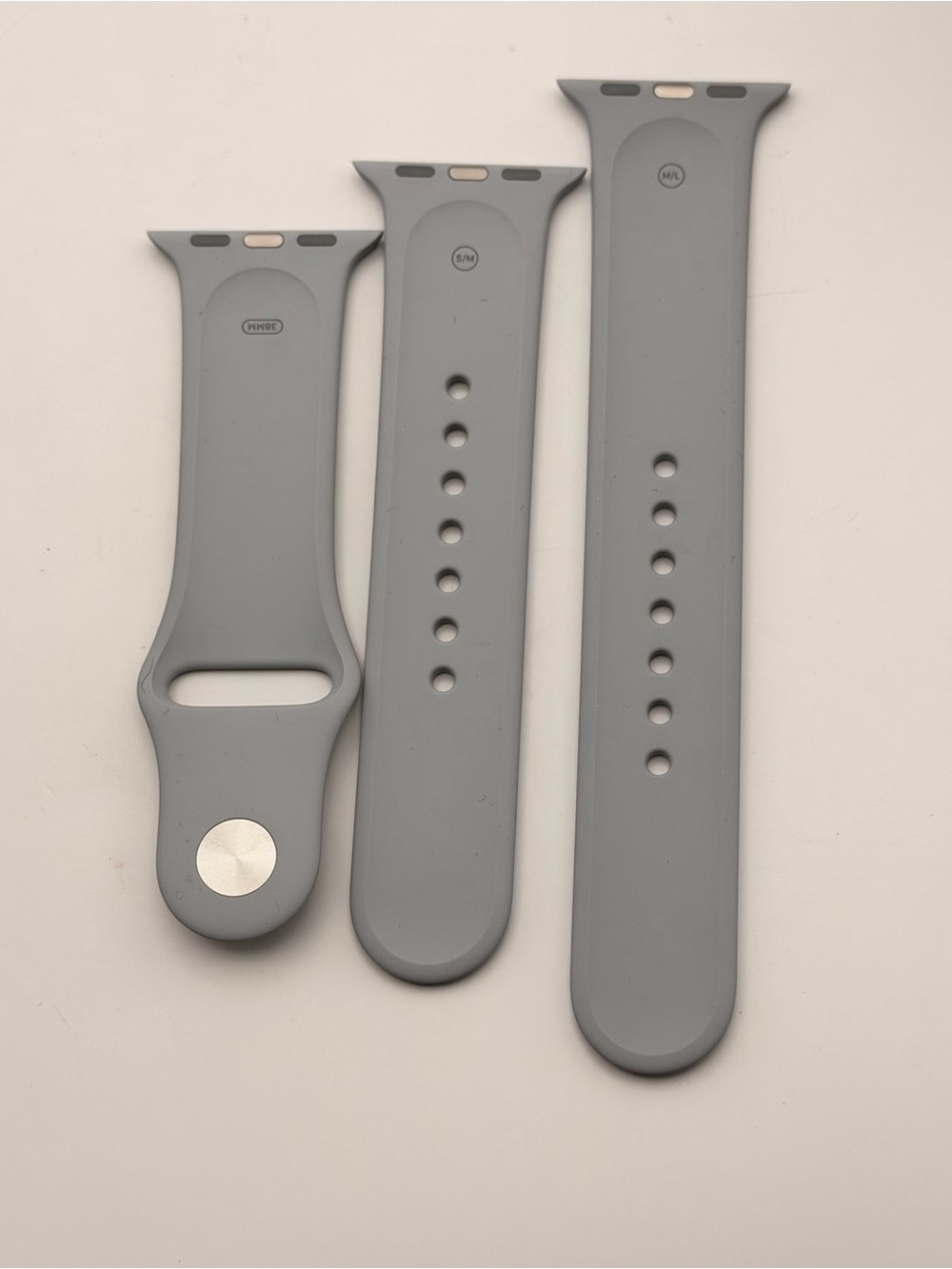 Apple Watch OEM, Silver, 38/40/41mm, Silver, New, S/M & M/L